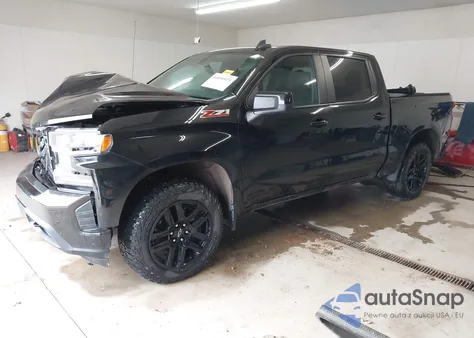 2022 Chevrolet Silverado 1500 Ltd 4Wd Short Bed Rst из США, поврежденный, VIN 3GCUYEEDXNG209753